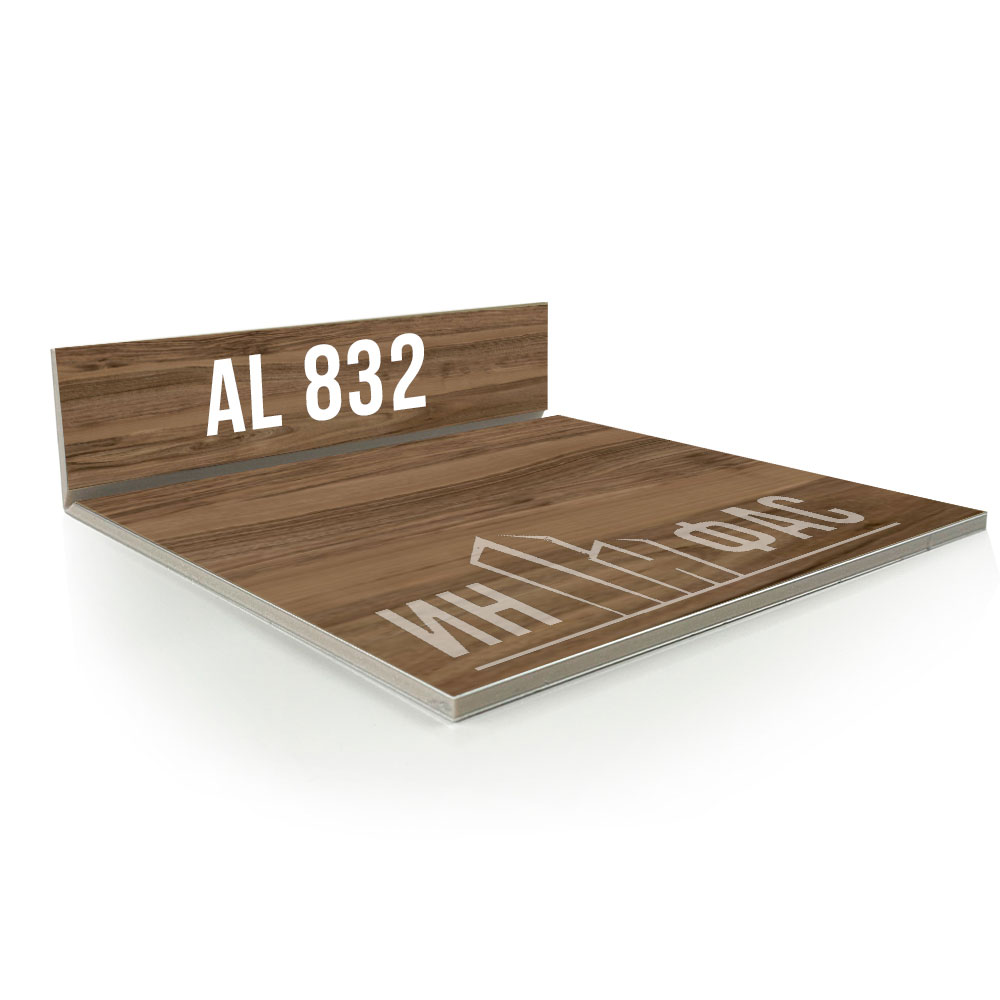 Композитные панели Alucobond 832 European Walnut